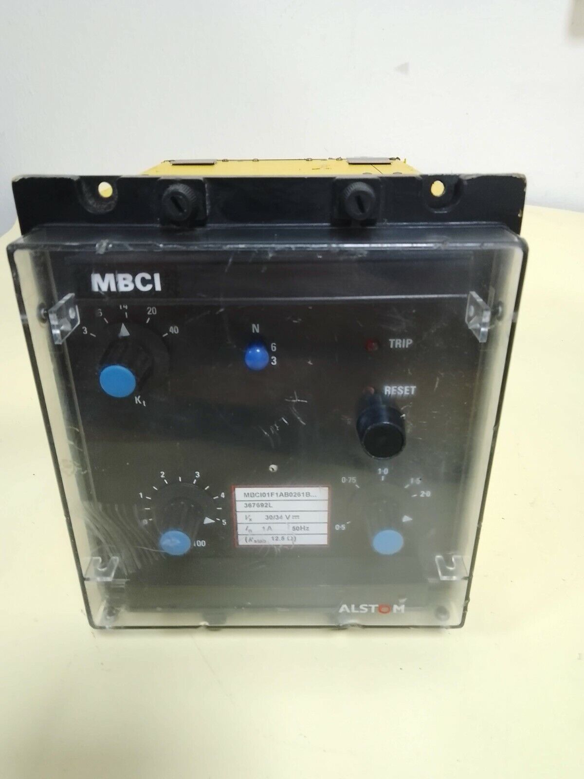 Alsthom MBCI01f1ab0261B 367692L MBCI Grid Protection Relay - $218.90