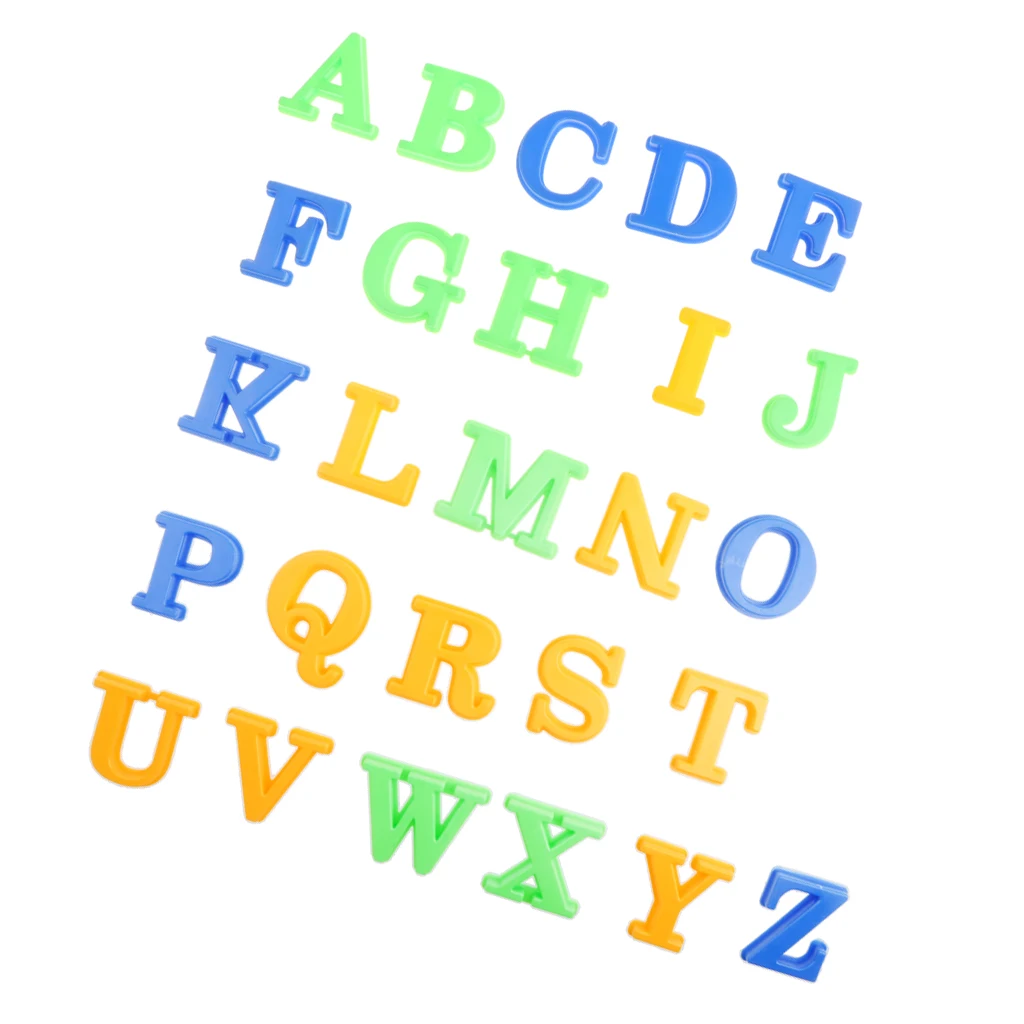 Plastic Alphabet Letters Beach Sand Molds Kids Funny Toys Pack Of 26 - £10.61 GBP