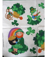 Top O&#39; The Morning Fabric Appliques - Leprechauns/Clover/Frogs - VIP Cra... - $15.99