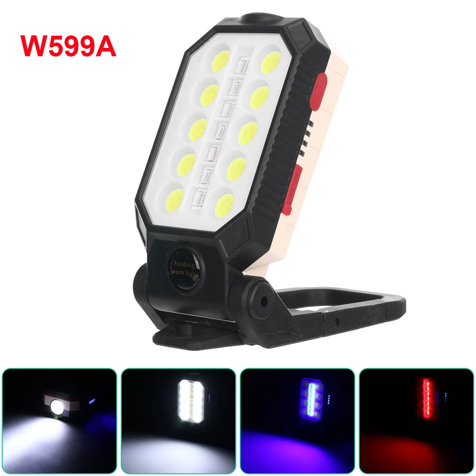 Portable Foldable Light Is Easy To Install Usb Rechargeable Led Camping Light - £16.29 GBP+