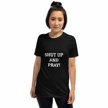 Nordix Limited Shut up and Pray! Misanthropic Church Short-Sleeve Unisex T-Shirt - £14.10 GBP+