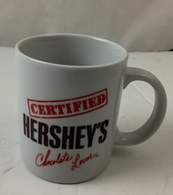 Hershey&#39;s Certified Chocolate Lover Red Brown White Coffee Tea Hot Chocolat Mug - £6.90 GBP