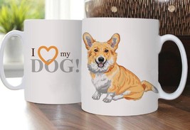 Pembroke Welsh Corgi  -  Cup with dog, Mug, Pet, ceramic,hardness and durability - £9.46 GBP