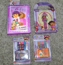 Girls Dora The Explorer Beauty 72 Pc Set Watch, Lip Gloss, Nail Polish, Hair  - £14.80 GBP