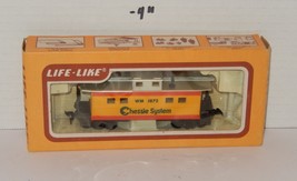 Vintage Life-Like HO Scale Chessie System WM 1872 Freight Train Caboose ... - $24.70