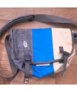 Timbuk2 Freestyle Plus Messenger Shoulder Bag Blue Gray cream grey cross... - $58.00