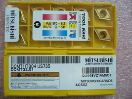 QTY 20x Mitsubishi DCMT32.51 DCMT11T304 US735 NEW - $130.00