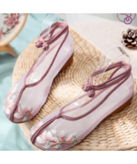 Spring Dawn 3D Floral Embroidered Sandals - £35.25 GBP