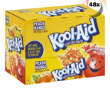 Full Box 48x Packets Kool-Aid Peach Mango Caffeine Free Soft Drink Mix |... - $26.21