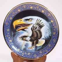 Royal Doulton Profile Of Freedom By Ronald Van R Bone China Plate #HG2667 - $14.49
