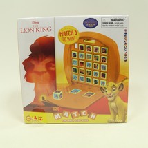 The Lion King Top Trumps Match - The Crazy 5 in a Row Cube Game New - £27.37 GBP