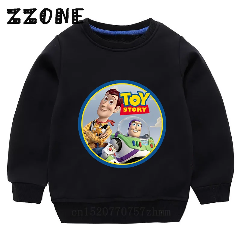   Kids Sweatshirts Toy Story Buzz Lightyear y Funny Children Hoodies Baby Pullov - £77.49 GBP