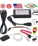 SATA/PATA/IDE USB 2.0 Adapter - Plug &amp; Play for Easy Data Recovery &amp; Exp... - $664.49 MXN