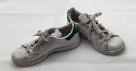 adidas Originals Stan Smith Leather Shoes White Green Size 5 - £23.94 GBP