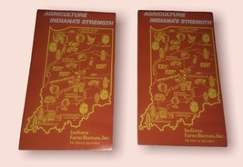 Indiana Farm Bureau Insurance Promotional 1984 Notepad Booklet Calendar Set - £3.06 GBP