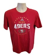 Nike Super Bowl XLVII SF San Francisco 49ers New Orleans Adult Medium Re... - €16,98 EUR