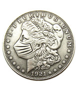 HB(202)US Hobo Morgan Dollar Silver Plated Copy Coin - £7.81 GBP