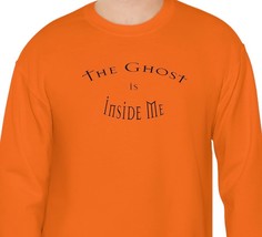 Heavy Blend™ Crewneck Sweatshirt &quot;The Ghost is Inside Me&quot; m - £23.22 GBP+
