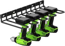 Power Tool Organizer, Drill Holder Wall Mount,Thickened Drill Rack,50 Lb Garage - £26.84 GBP