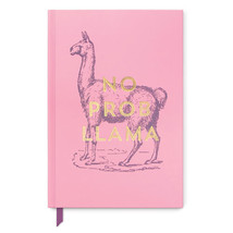 DesignWorks Ink Printed Cover Journal (A5) - No Prob Lama - £28.18 GBP