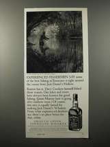 1996 Jack Daniel&#39;s Whiskey Ad - Experienced Fishermen - £14.48 GBP
