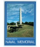 Naval Memorial Obelisk Cannons Vicksburg National Military Park MS Postcard - $7.00