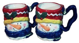 Frosty The Snowman Mugs! A Set of Two! - £4.88 GBP