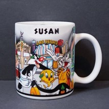 WB Looney Tunes Las Vegas &quot;Susan&quot; Souvenir 10 oz. Coffee Mug Cup - £14.98 GBP