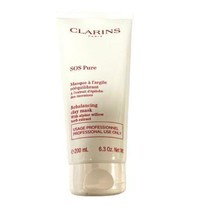 clarins Sos Pure Rebalancing Clay Mask With Alpine Willow 6.3 oz - £34.33 GBP