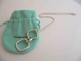 Tiffany &amp; Co Gehry Triple Torque Drop Dangle Dangling Necklace Pendant G... - $498.00