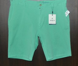 Aqua Men’s Green Cotton Shorts Size US 40 - $70.36