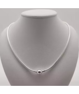 Signature Moments Snake Chain Necklace Sterling Silver Can customize any... - $83.69 CAD+