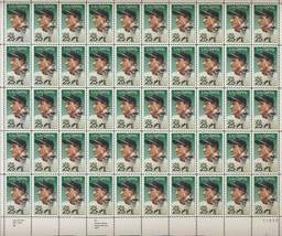 Lou Gehrig Baseball Player Sheet of Fifty 25 Cent Postage Stamps Scott 2417 - £26.33 GBP