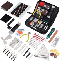 72Pcs Guitar Tool Kit, Guitar Repair Kit, Guitar Setup Kit, Professional Guitar - £30.73 GBP