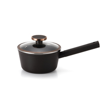 NEOFLAM Noblesse IH Induction Saucepan 7.0&quot; (18cm) Dishwasher Safe No PF... - $92.25
