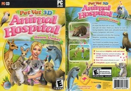 Pet Vet 3D: Animal Hospital Down Under (PC-CD, 2007) Vista/XP/2000 - NEW DVD BOX - $4.98