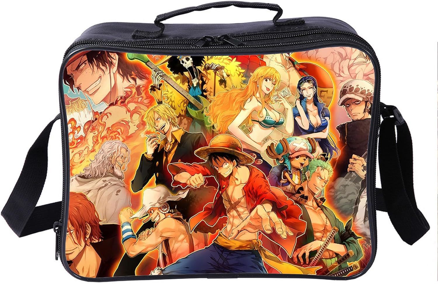One Piece Lunch Box Lunch Bag Adult Fashion Large Capacity Lunch Bag  - $16.99