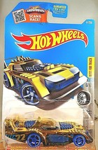 2016 Hot Wheels #41 Super Chromes 6/10 TWO TIMER Gold Variation w/Blue Wheel OH5 - £9.27 GBP