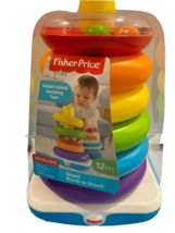NEW Fisher Price Giant Rock a Stack with 6 Rings - £23.18 GBP