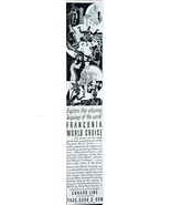 FRANCONIA WORLD CRUISE - CUNARD LINE - THOS. COOK &amp; SON-1931 Vintage Pri... - €10,94 EUR