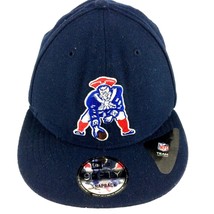 New England Patriots Retro Logo Snapback Baseball Cap Hat New Era 9Fifty - £19.43 GBP