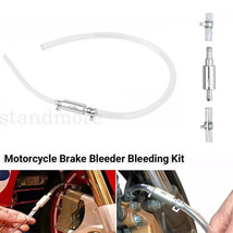 Car Motorcycle Clutch Brake Bleeder Hose Tube Bleeding Tool One Way Valv... - $113.85 MXN