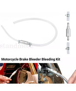 Car Motorcycle Clutch Brake Bleeder Hose Tube Bleeding Tool One Way Valv... - $113.38 MXN
