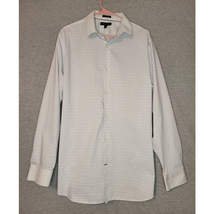 Men&#39;s Banana Republic Checkered Button Down No Iron Casual Dress Shirt XL - £12.69 GBP