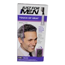 Just for Men Touch of Gray Hair Dye• Black T55 Instant Gray Blending - £12.45 GBP