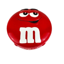 Galerie M&amp;M&#39;s Red Ceramic Candy Trinket Jar - £15.72 GBP