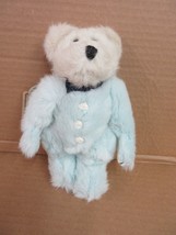 NOS Boyds Bears Gwain 91891-06 Plush Bear Baby Blue White Jointed B83 H* - £21.05 GBP
