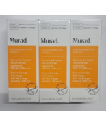3  pack Murad Environmental Shield Correct&amp;Protect Serum SPF45 | PA++++ ... - $277.58 MXN
