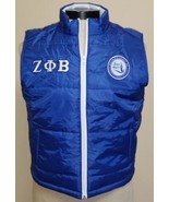 Zeta Phi Beta Sorority Vest Jacket Zeta Phi Beta Blue Bubble Vest 1920  - £56.29 GBP