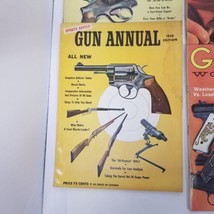 Vtg 1950-60s Gun Magazine Lot of 7, Gun World, Gun Annual, American Rifleman - £23.31 GBP